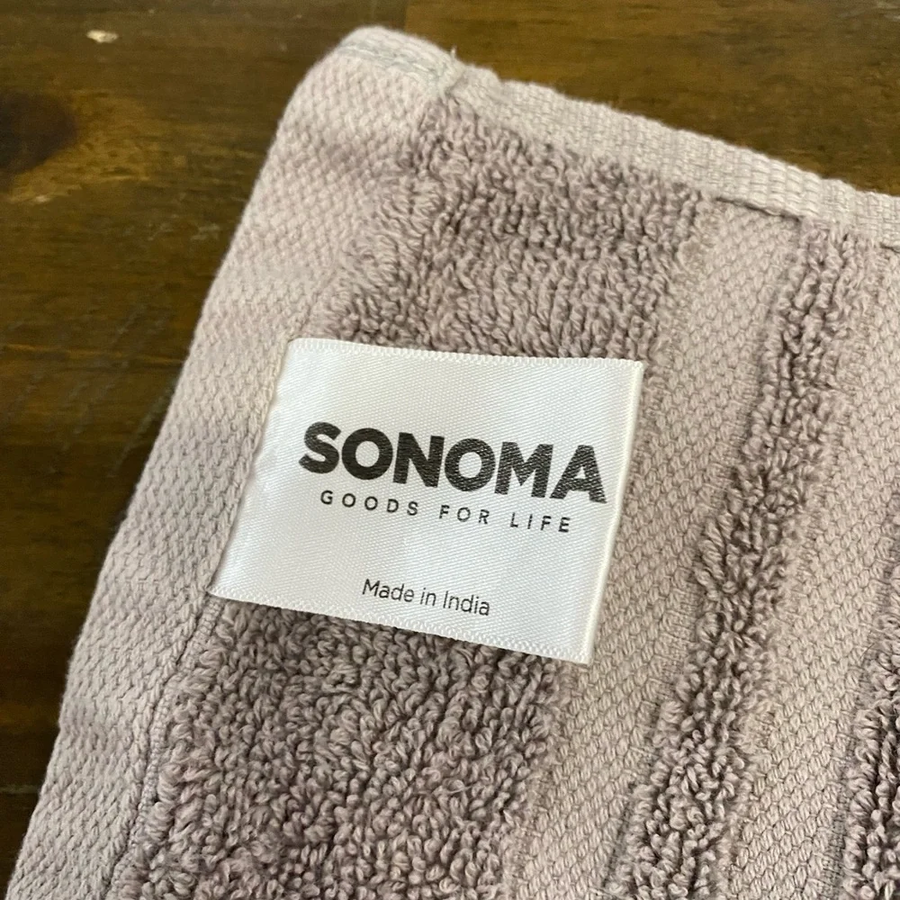 ✅ Sonoma gray hand towel